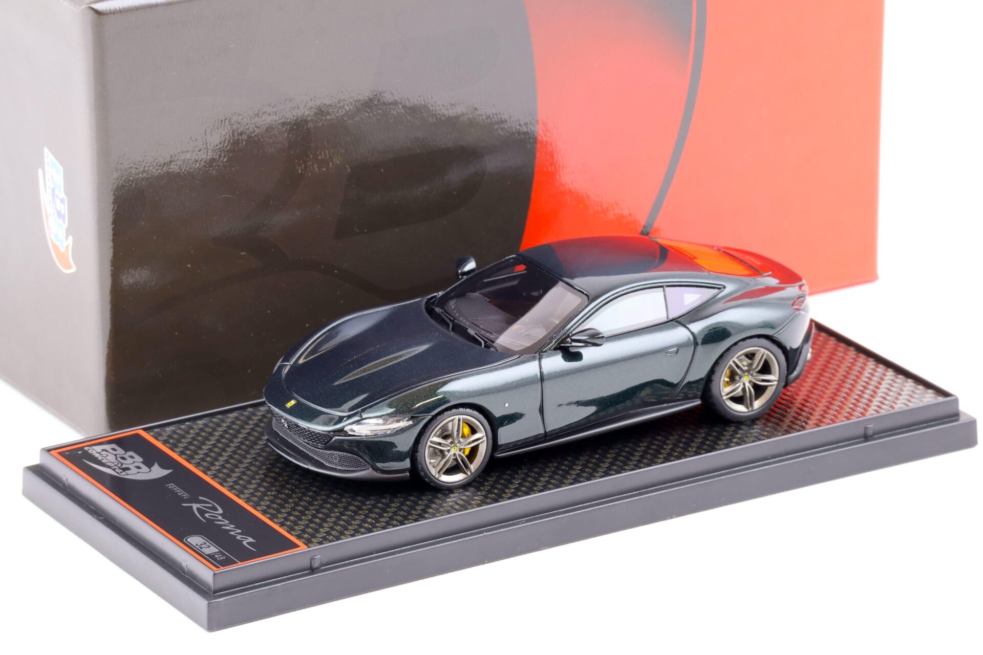 1:43 BBR Ferrari Roma Coupe Verde Zeltweg C.Sainz 2021 - Limited 48 pcs.