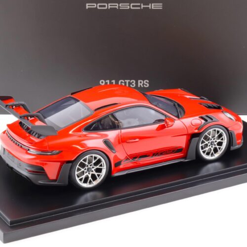 1:18 Spark Porsche 911 (992) GT3 RS guards red/ silver wheels 2022 WAP DEALER