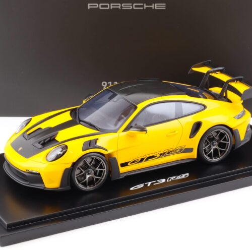 1:18 Spark Porsche 911 (992) GT3 RS Weissach Package Signal yellow WAP DEALER