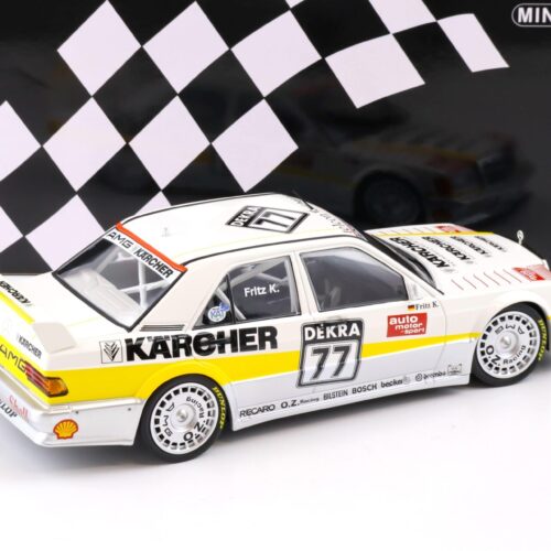 1:18 Minichamps Mercedes 190E 2.5-16 EVO 1 Team AMG Kreutzpointer DTM 1990 Kärcher #77