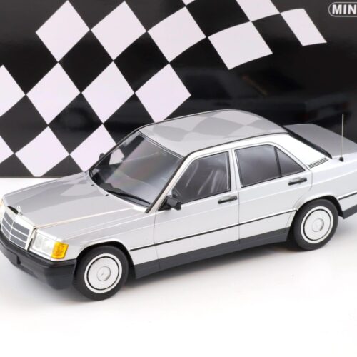 1:18 Minichamps Mercedes 190E (W201) Limousine silver metallic 1982