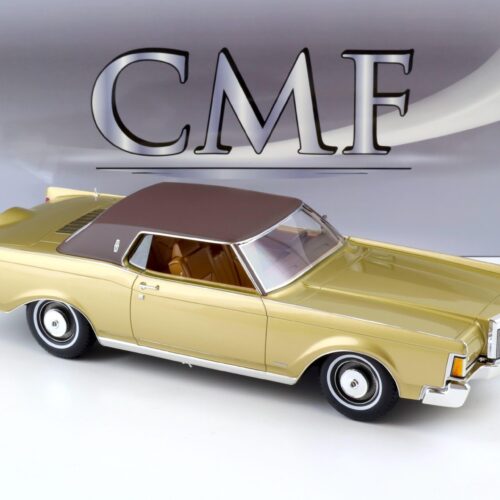 1:18 CMF Lincoln Continental MK III metallic gold/ black roof 1970