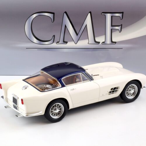 1:18 CMF Ferrari 375 MM Berlinetta by Pinin Farina white/ metallic blue roof 1955