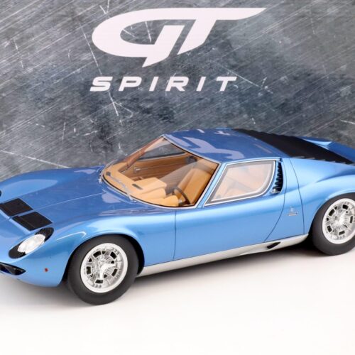 1:12 Kyosho / GT Spirit Lamborghini Miura P400 S blue metallic GTS12501BL