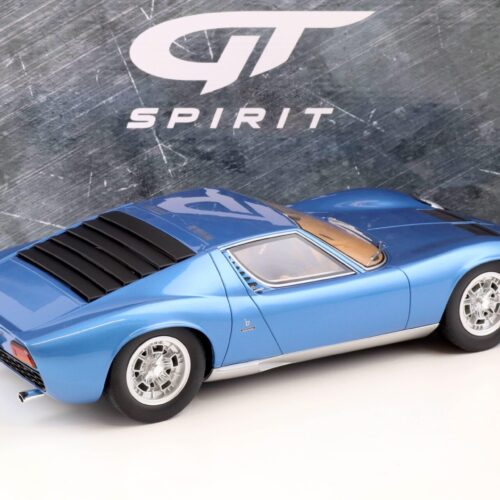 1:12 Kyosho / GT Spirit Lamborghini Miura P400 S blue metallic GTS12501BL