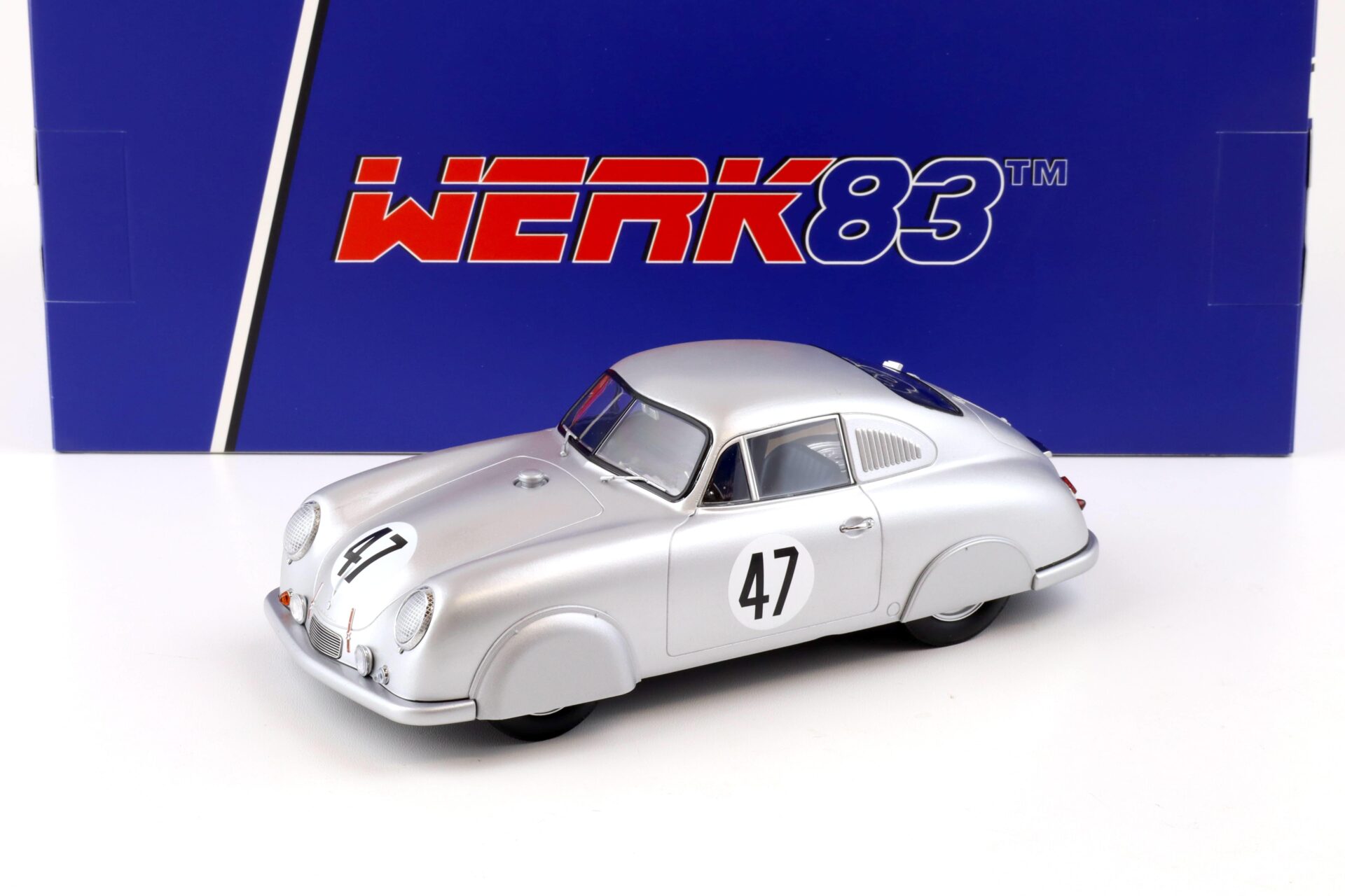1:18 WERK83 Porsche 356 SL #47 Sauerwein/ Brunet 24h Le Mans 1951
