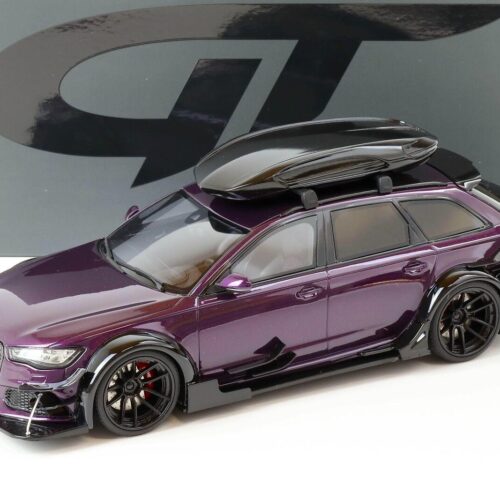 1:18 GT Spirit GT864 Audi RS6 Avant (C7) Body Kit with roof box purple