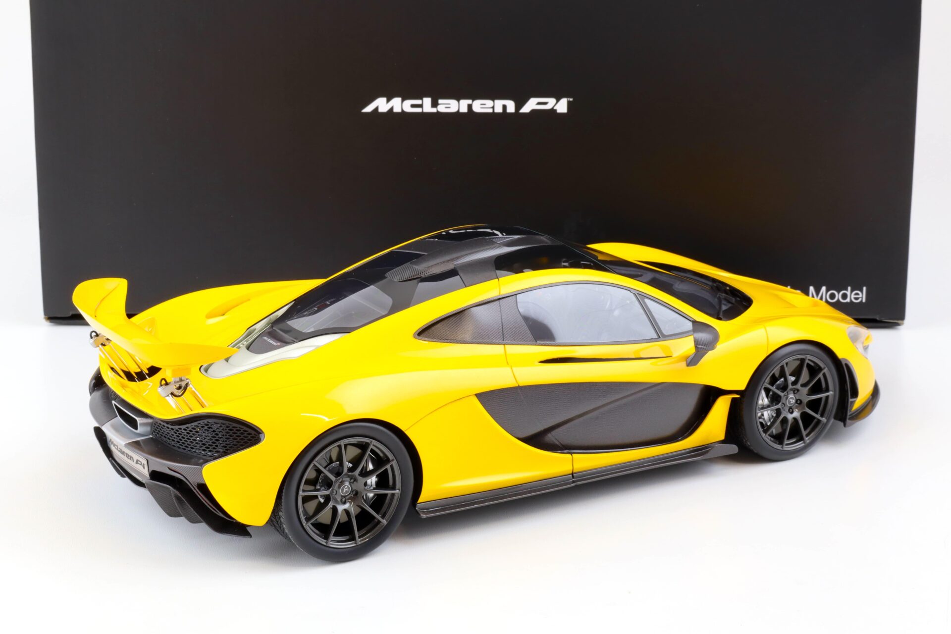 1:12 TSM True Scale 2013 McLaren P1 Volcano yellow TSM141206