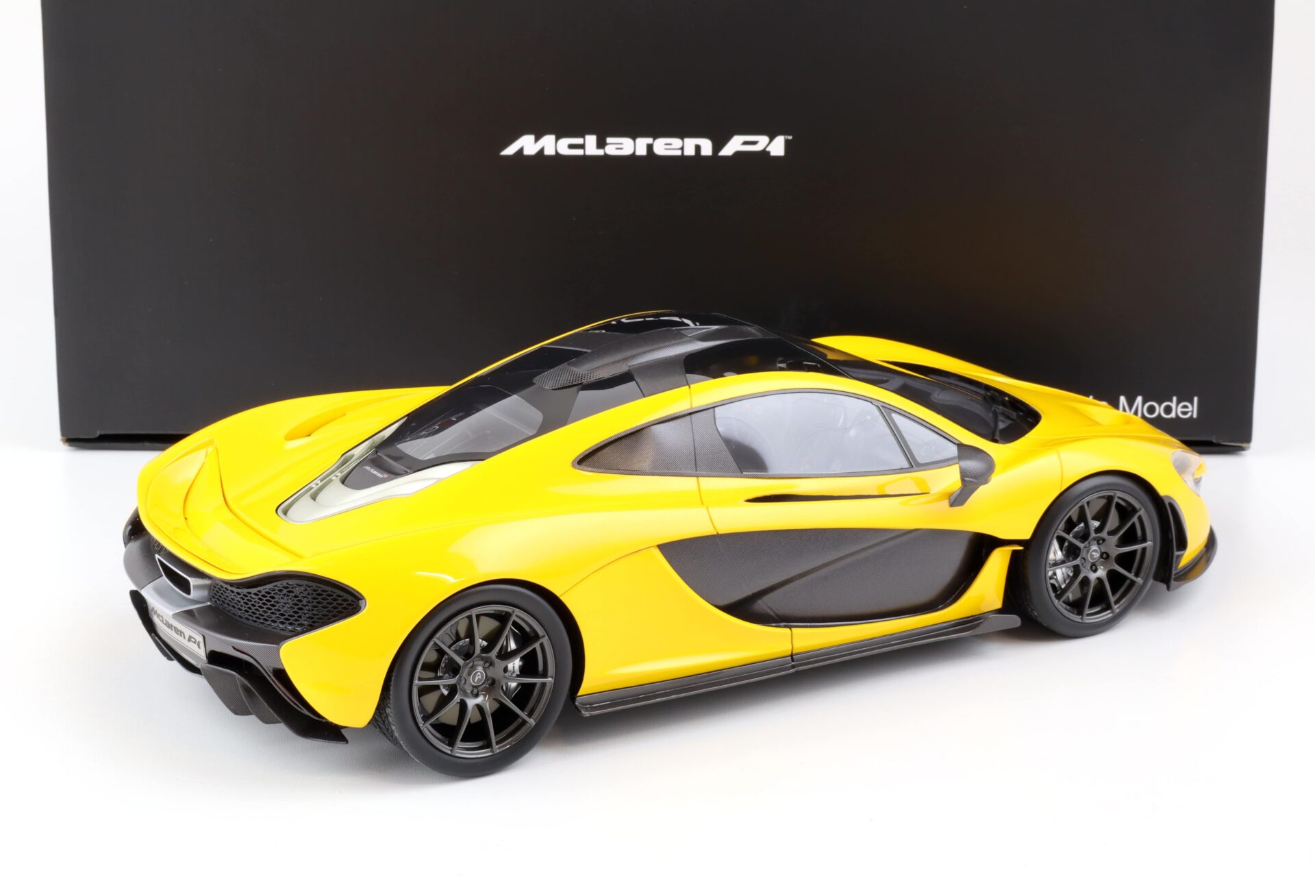 1:12 TSM True Scale 2013 McLaren P1 Volcano yellow TSM141206