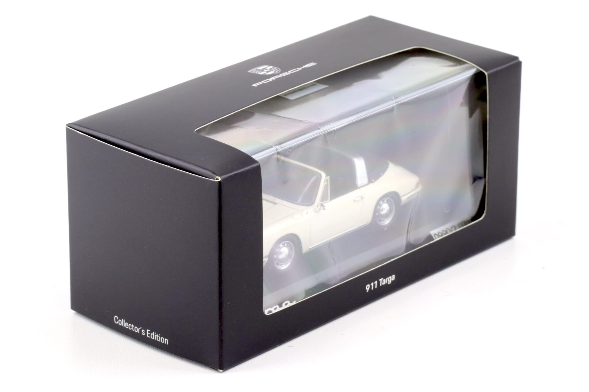 1:43 Spark Porsche 911 Targa F-Modell light ivory 60 Years 911 DEALER VERSION