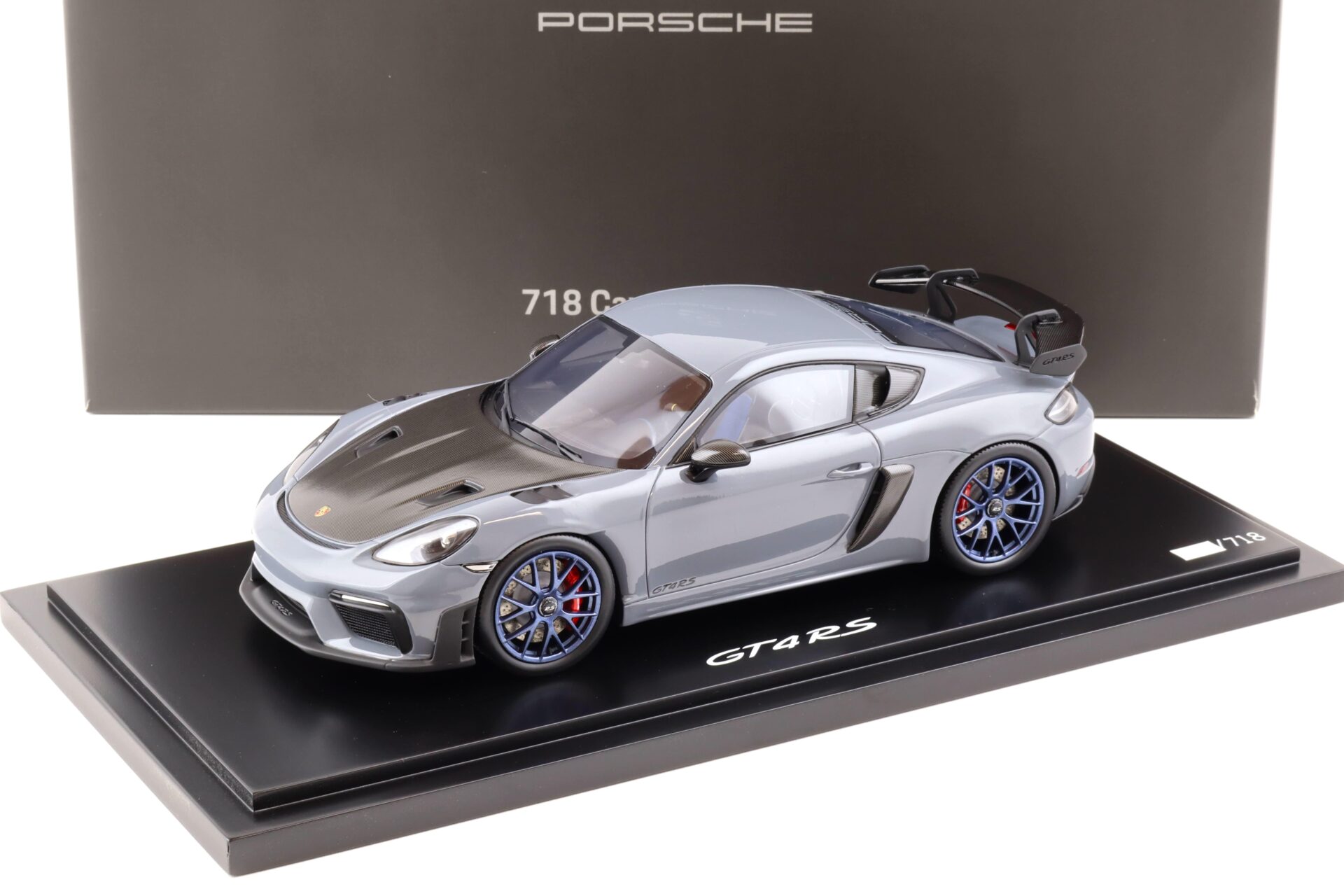 1:18 Spark Porsche 718 Cayman GT4 RS (982) arctic grey Limited WAP DEALER