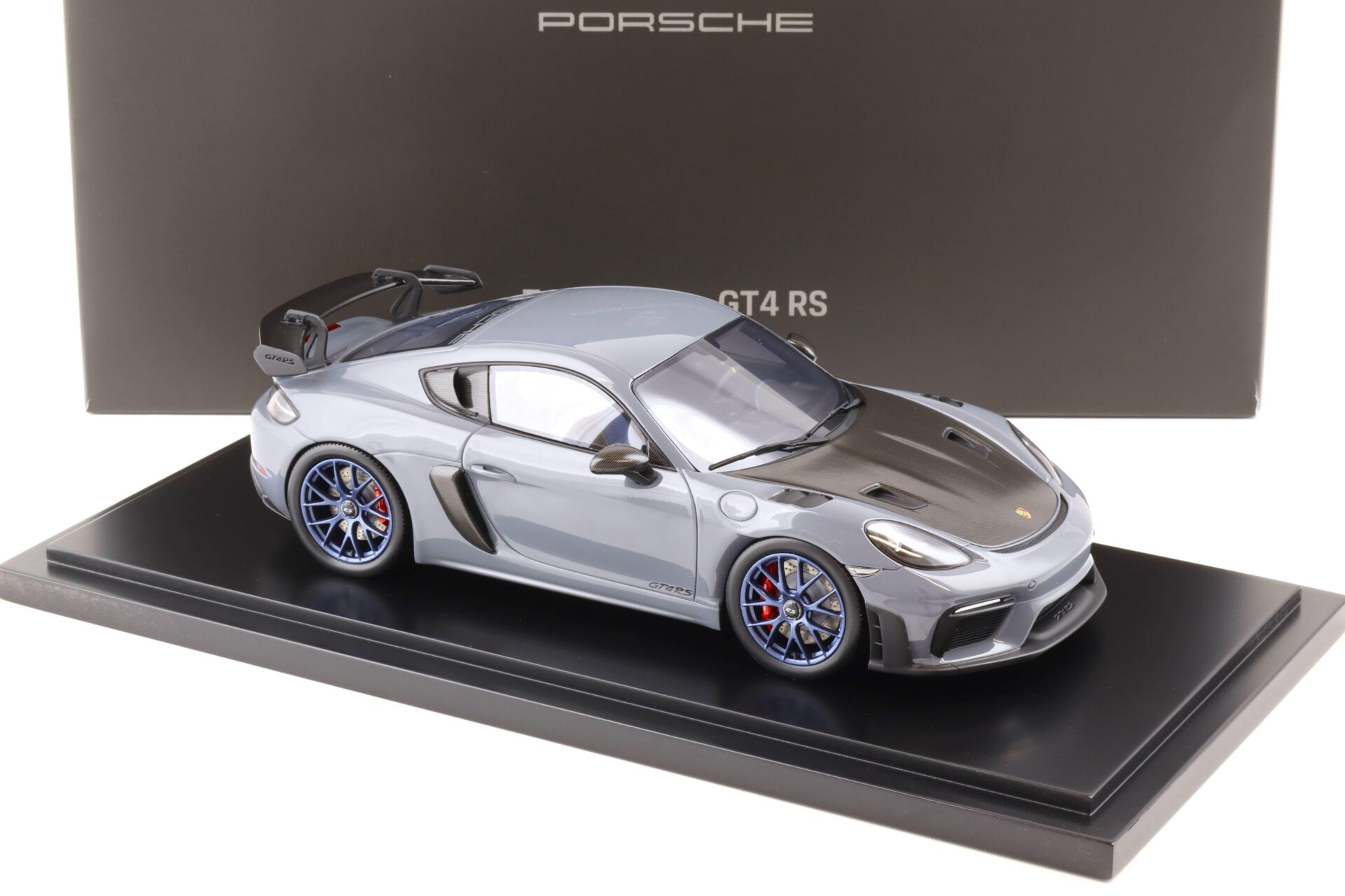 1:18 Spark Porsche 718 Cayman GT4 RS (982) arctic grey Limited WAP DEALER