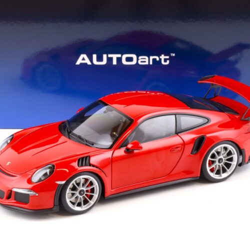 1:18 AUTOart Porsche 911 (991) GT3 RS guards red/ silver wheels 78165