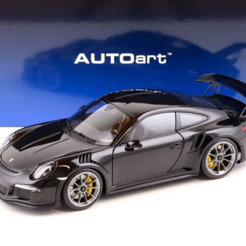 1:18 AUTOart Porsche 911 (991) GT3 RS Gloss black/ grey wheel 78164