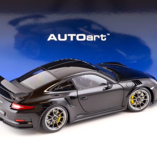 1:18 AUTOart Porsche 911 (991) GT3 RS Gloss black/ grey wheel 78164