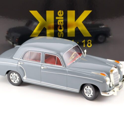 1:18 KK-Scale Mercedes 220 S Limousine light grey 1956