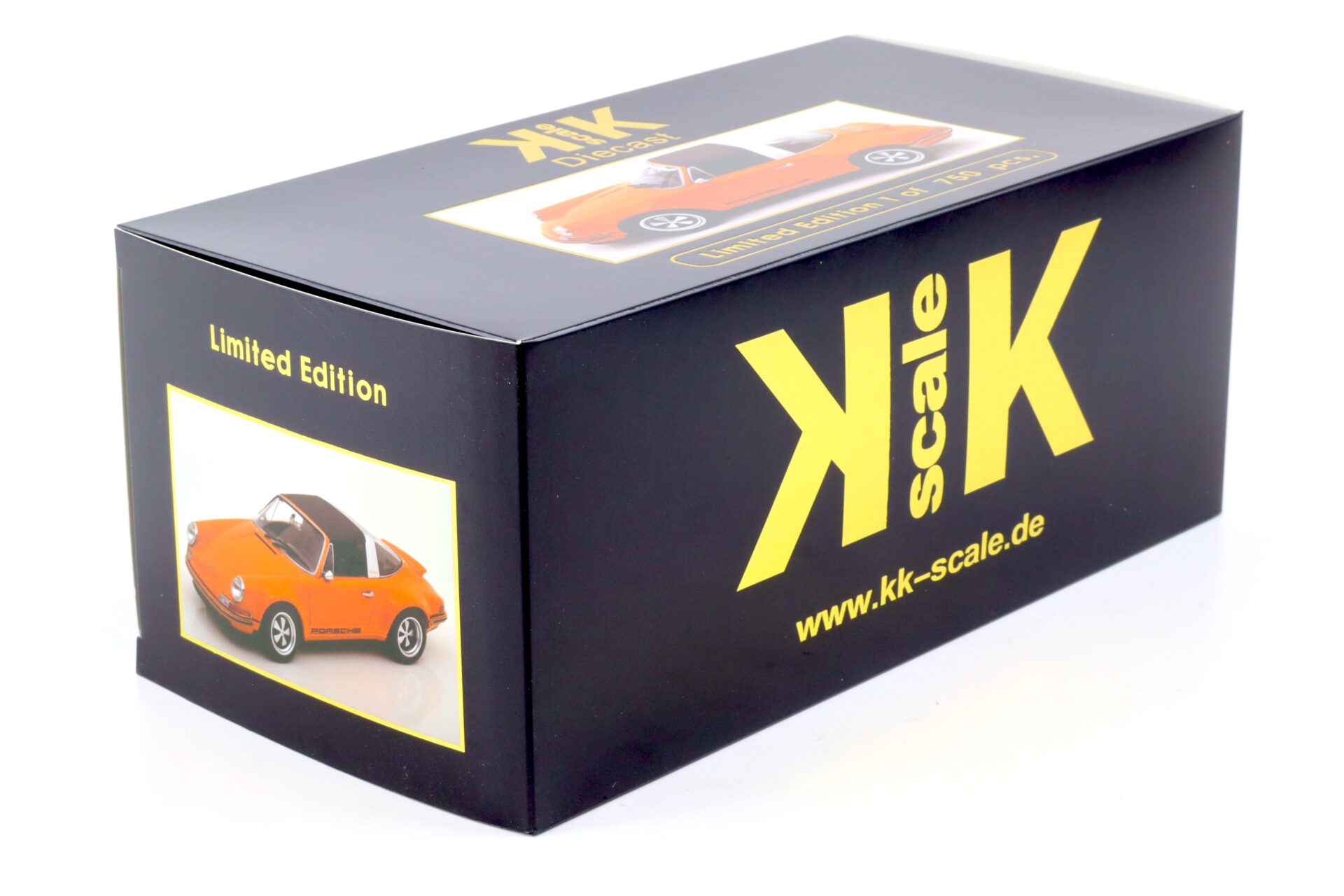 1:18 KK-Scale Singer Porsche 911 Targa orange KKDC180472