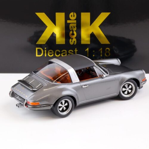 1:18 KK-Scale Singer Porsche 911 Targa grey metallic KKDC180471