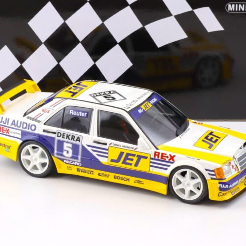 1:18 Minichamps Mercedes 190E 2.5-16V EVO1 Team MS-JET #5 Manuel Reuter DTM 1989