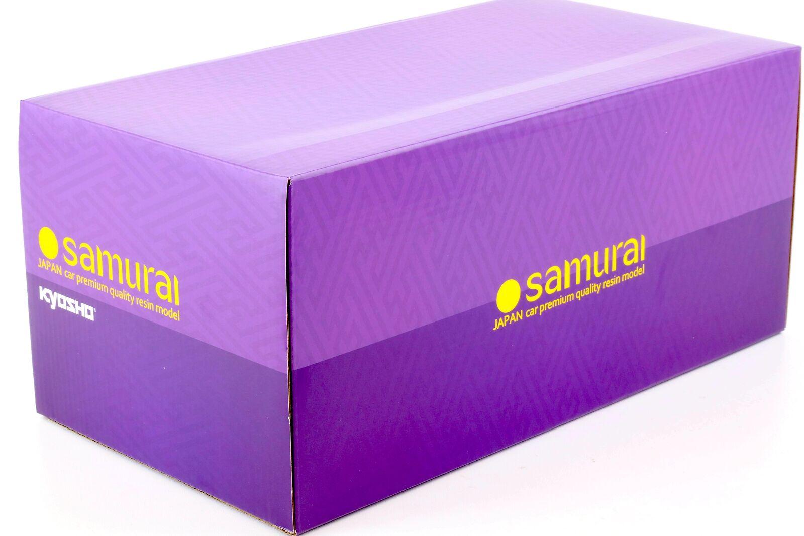 1:18 Kyosho Samurai Nissan Skyline GT-R Autech Version 40th Anniversary silver