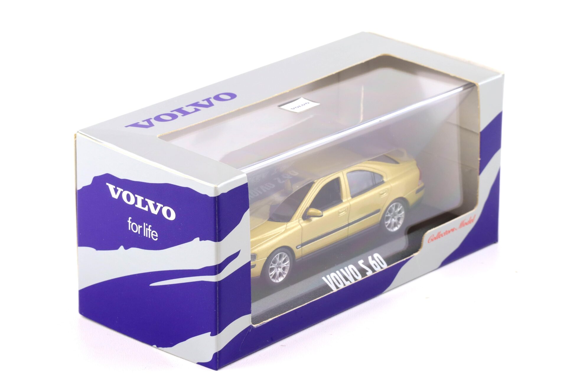 1:43 Minichamps Volvo S60 Limousine 2000 gold metallic DEALER VERSION