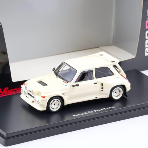 1:43 Schuco PRO.R43 Renault R5 Maxi Turbo 1985 pearl white