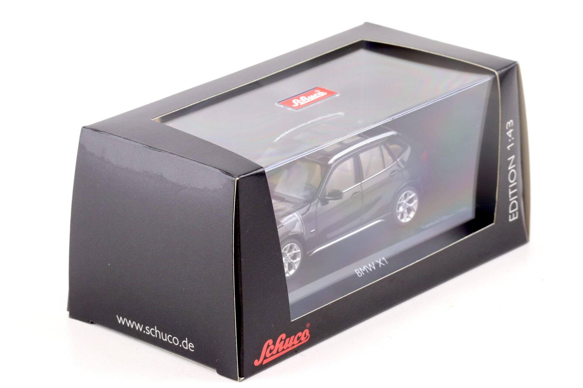 1:43 Schuco BMW X1 E84 SUV Saphir black metallic
