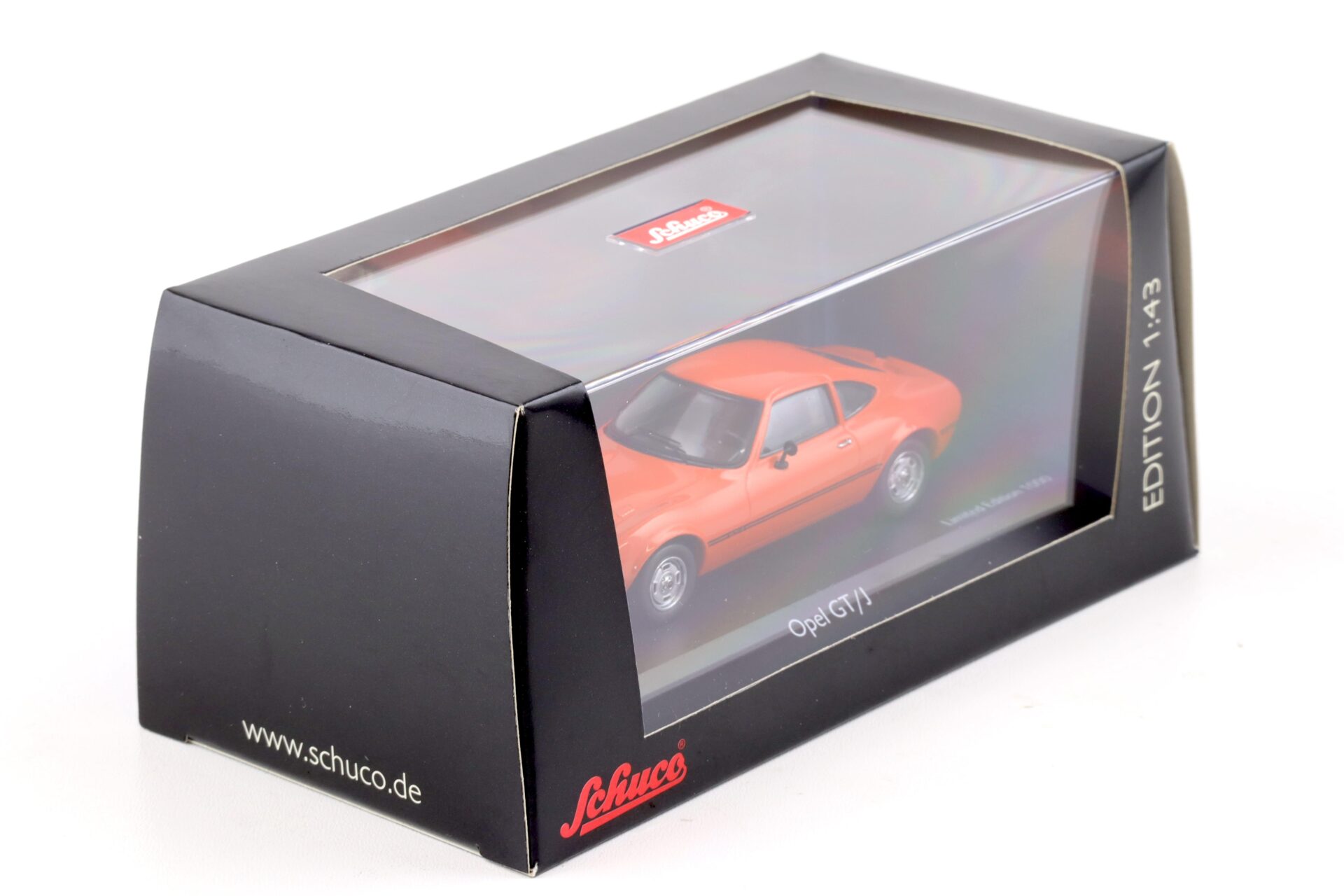 1:43 Schuco Opel GT/J Coupe orange/ red