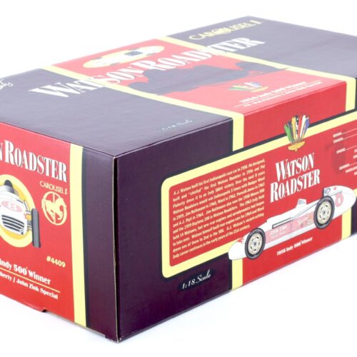 1:18 Carousel1 Watson Roadster Indy 500 Winner #8 Flaherty/ Zink 1956