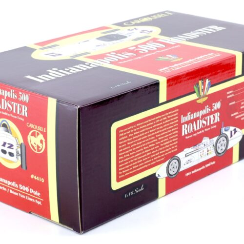 1:18 Carousel1 Watson Roadster Indianapolis 500 Pole #12 Sachs/ Van 1961