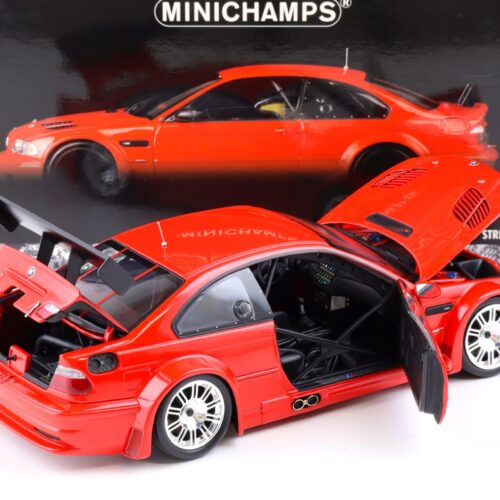 1:18 Minichamps BMW M3 GTR E46 Street 2001 red