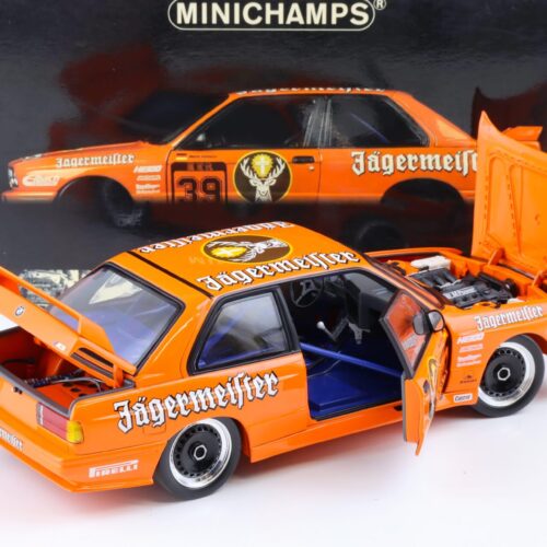 1:18 Minichamps BMW M3 E30 DTM 1988 Avus-Rennen Ketterer Jägermeister #39