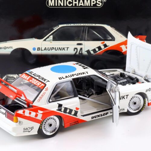 1:18 Minichamps BMW M3 E30 DTM 1987 O.Manthey Blaupunkt #24