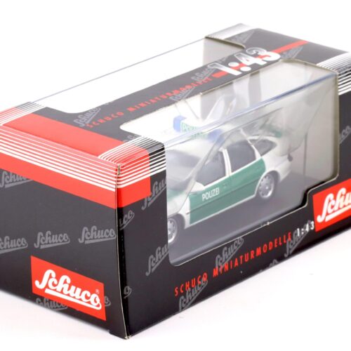 1:43 Schuco Opel Vectra Limousine POLIZEI green/ white