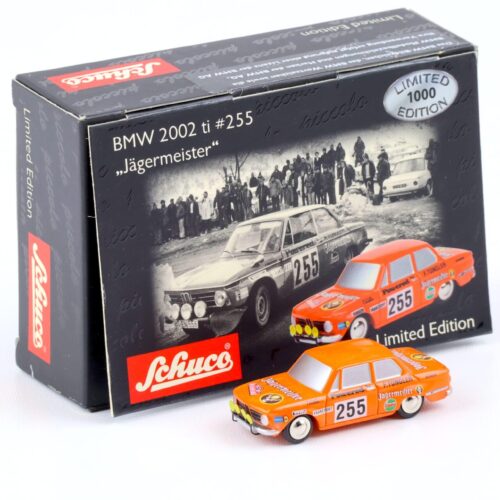 Schuco Piccolo BMW 2002 ti Jägermeister #255 Stiller/ Wagener orange