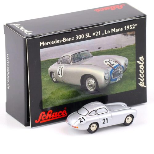 Schuco Piccolo Mercedes 300 SL silver #21 Le Mans 1952