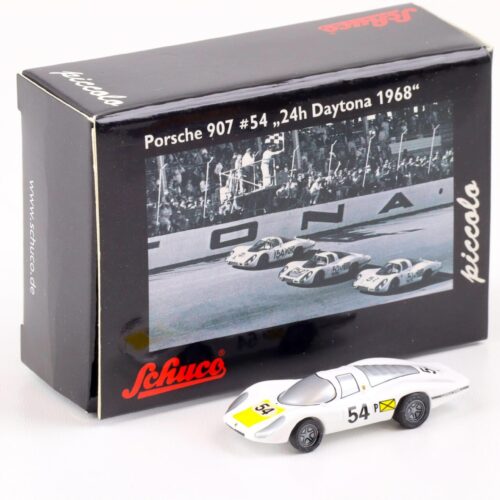 Schuco Piccolo Porsche 907 #54 24h Daytona 1968 white