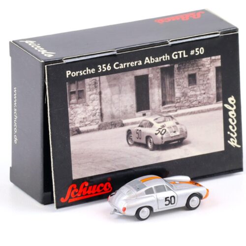 Schuco Piccolo Porsche 356 Carrera Abarth GTL #50 silver