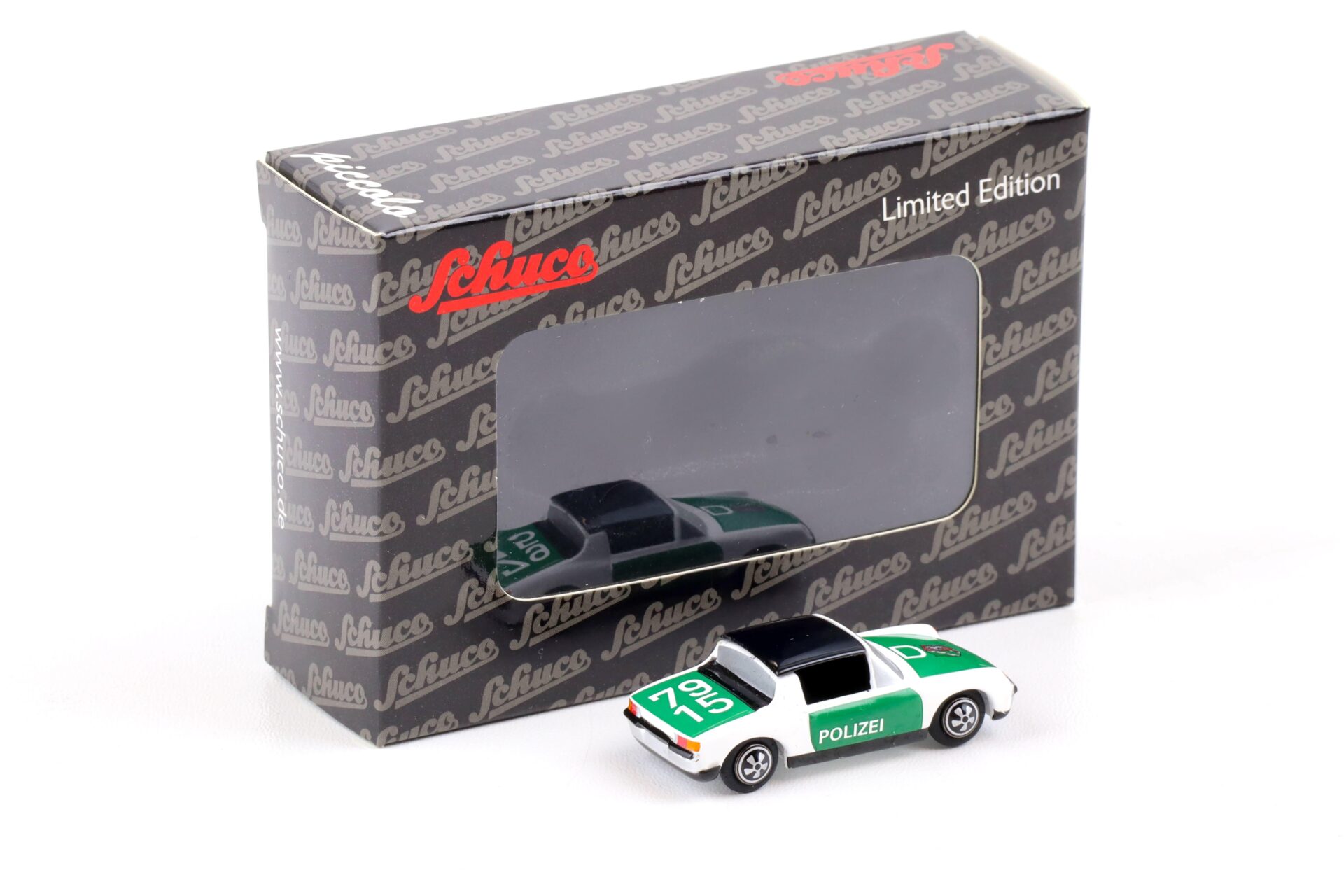 Schuco Piccolo VW Porsche 914 Polizei NRW green/ white
