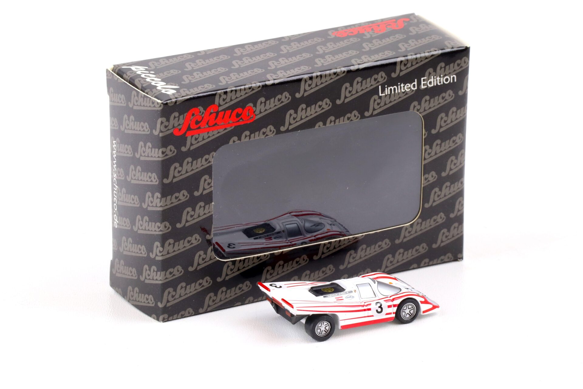 Schuco Piccolo Porsche 917K #3 Salzburg Ahrens 24h Daytona 1970 white/ red