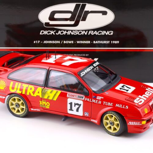 1:18 APEX Ford Sierra RS500 Johnson/ Bowe #17 Winner Bathurst 1989 Shell red
