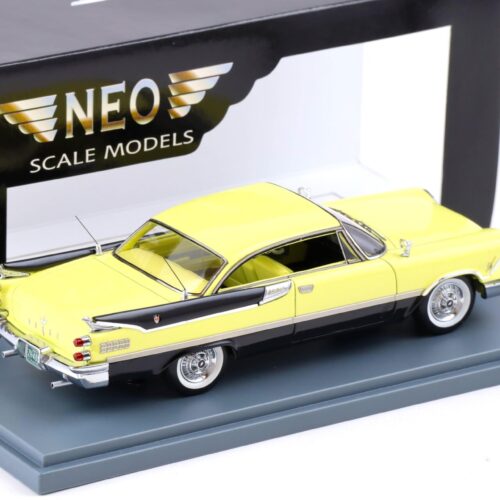 1:43 NEO Dodge Custom Royal Lancer 2-door Hardtop yellow/ black 1959
