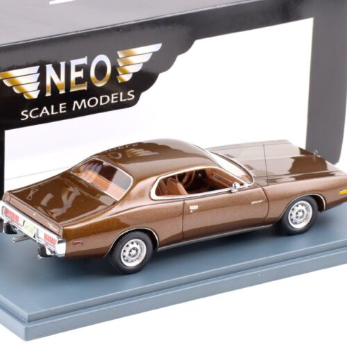 1:43 NEO Dodge Charger Coupe brown metallic 1973