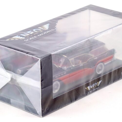 1:43 NEO Buick Century Caballero Estate black/ red 1958