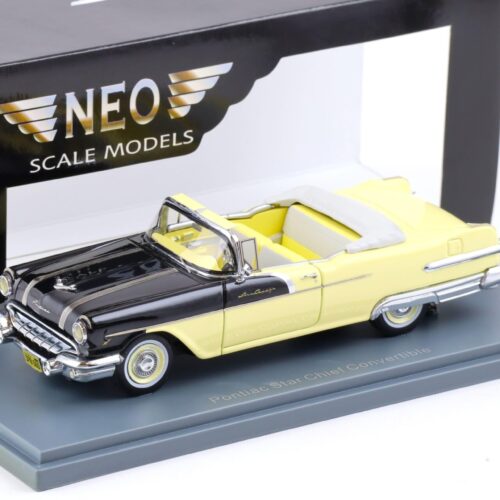 1:43 NEO Pontiac Star Chief Convertible yellow/ black 1956