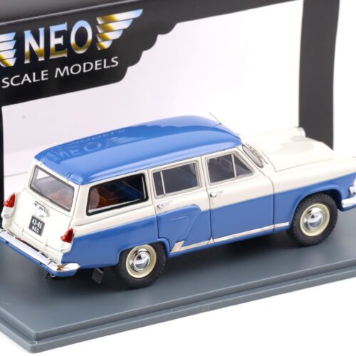 1:43 NEO GAZ Volga M22 Kombi blue/ beige 1960