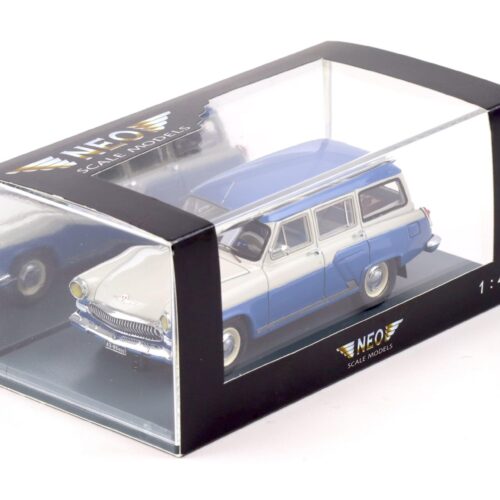 1:43 NEO GAZ Volga M22 Kombi blue/ beige 1960