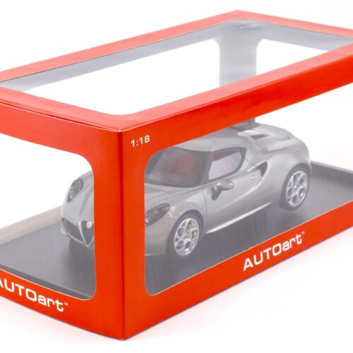 1:18 AUTOart Alfa Romeo 4C Coupe metallic grey 2013