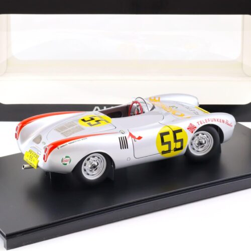1:18 AUTOart Porsche 550 Spyder Panamericana 1954 silver #55