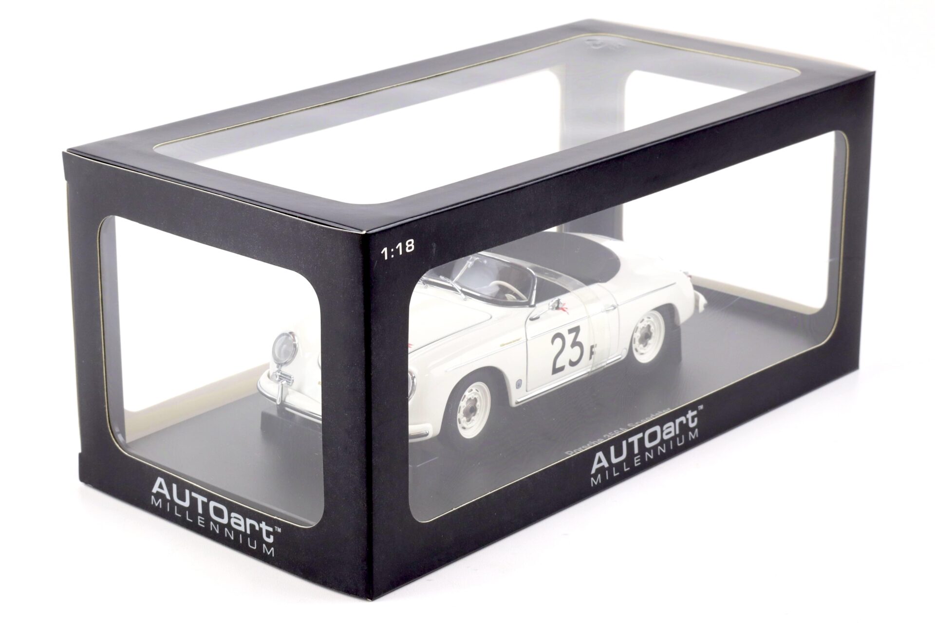 1:18 AUTOart Porsche 356A Speedster white #23F James Dean